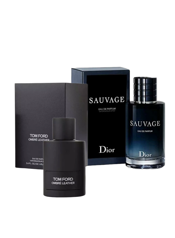 Christian Dior Sauvage Eau De Parfum 100 ML+Ombre Leather, Tom Ford EDP 100ml