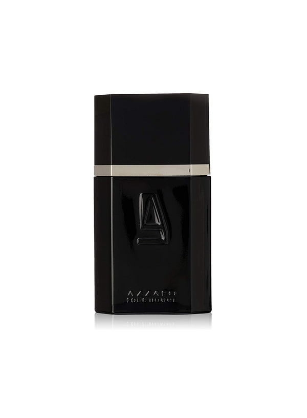 AZZARO SILVER BLACK Eau De Toilette for MEN 100ML